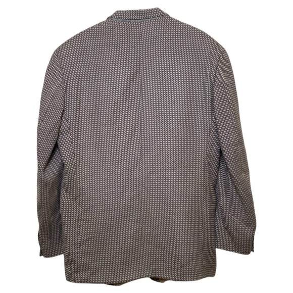 R Raspinni Uomo Brown Blazer, 44L - Picture 2 of 9